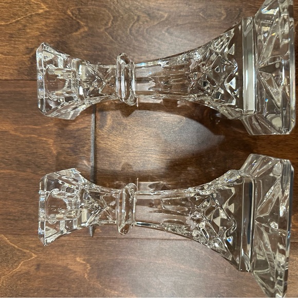 Waterford Lismore Candle Holders - Picture 6 of 6